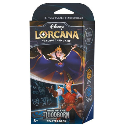Lorcana - Rise of the Floodborn Starter Deck: The Evil Queen / Gaston - EN