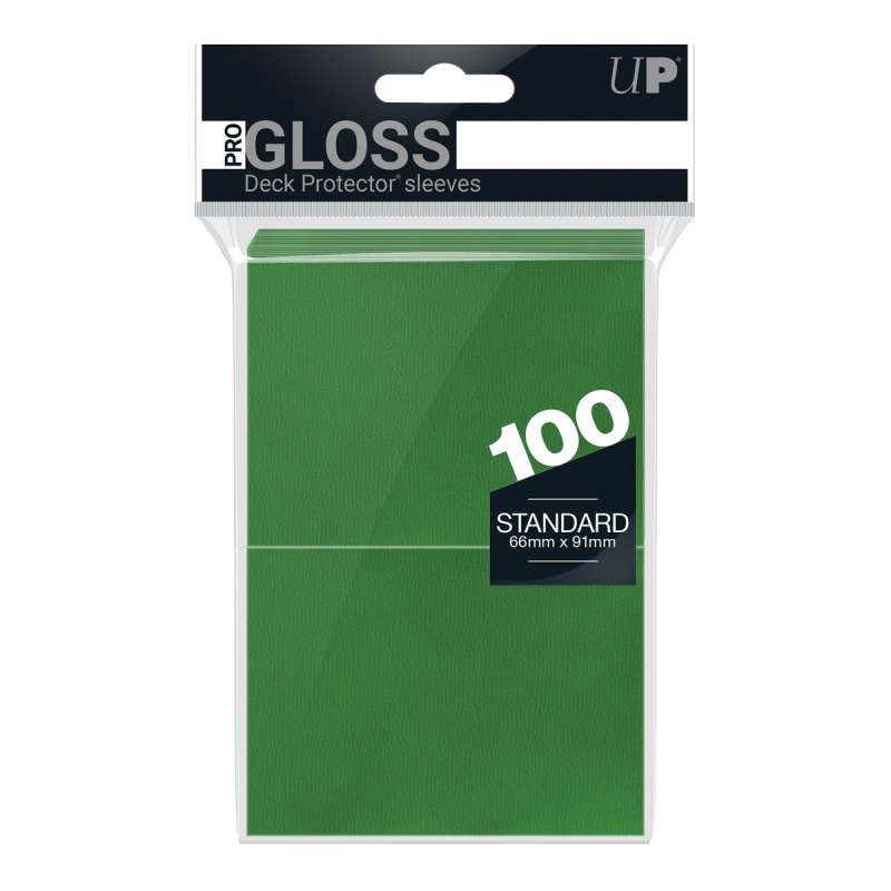 Ultra Pro Standard Sleeves: Green (100 Sleeves)