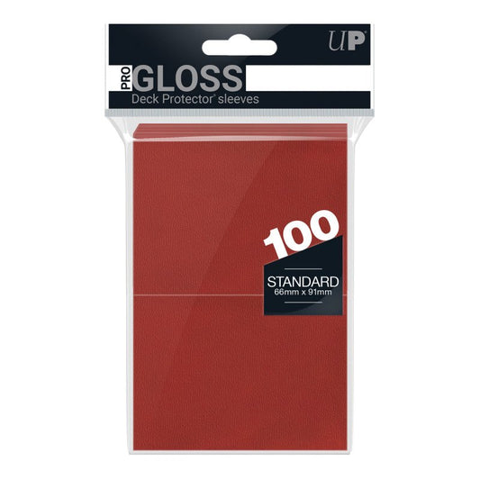 Ultra Pro Standard Sleeves: Red(100 Sleeves) (Copy)