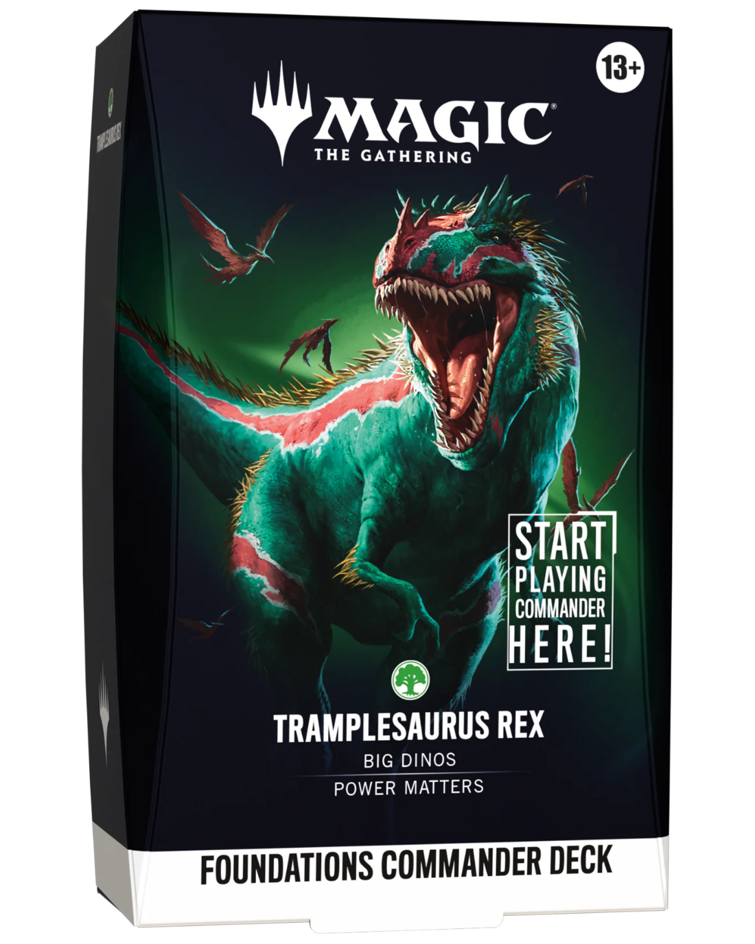 Foundations Starter Commander Deck - Tramplesaurus Rex - EN