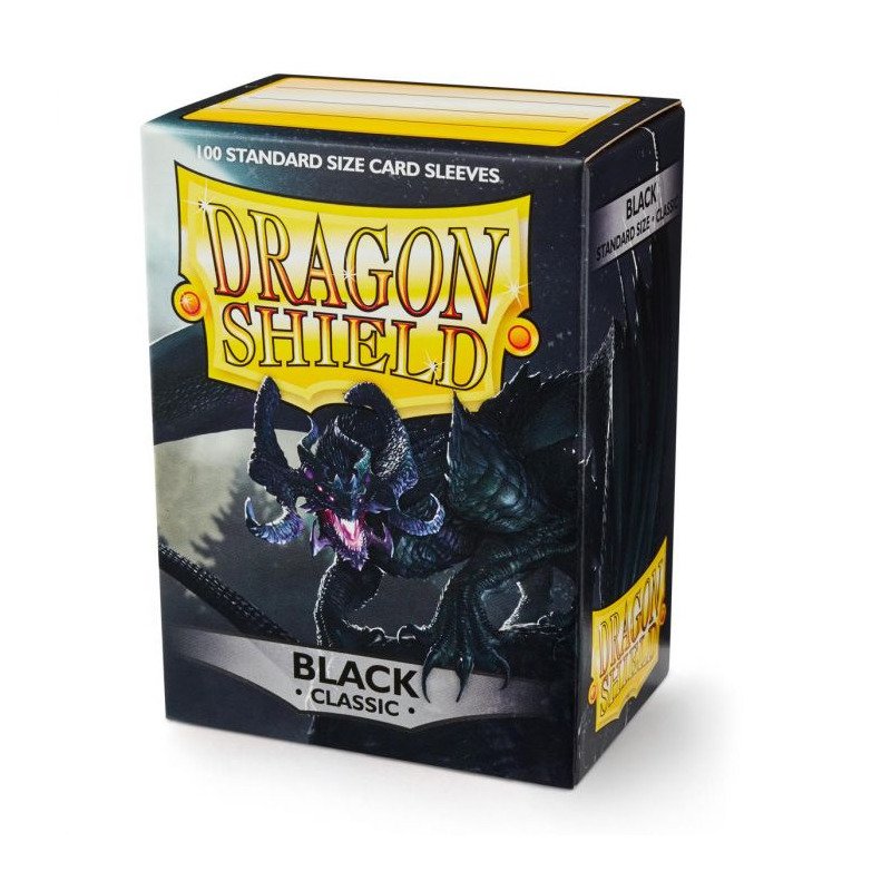 Dragon Shield Standard Sleeves: Black (100 Sleeves)