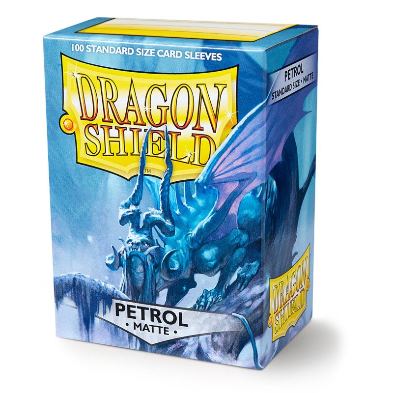 Dragon Shield Matte Standard Sleeves: Petrol (100 Sleeves)