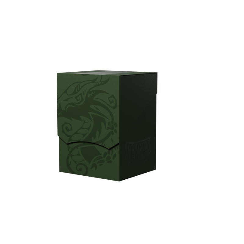 Dragon Shield Deck Shell Revised: ForestGreen/Black
