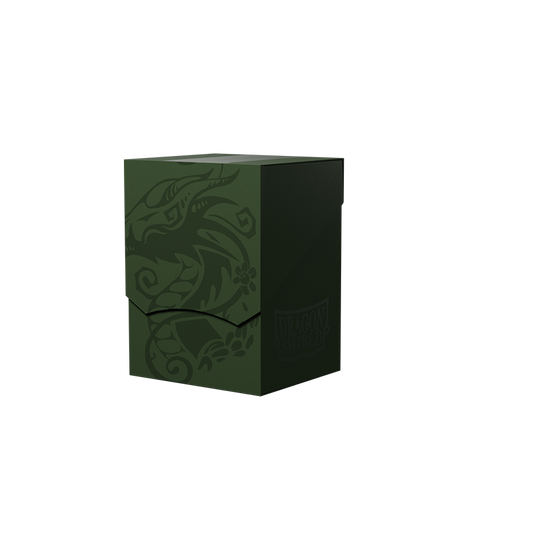 Dragon Shield Deck Shell Revised: ForestGreen/Black