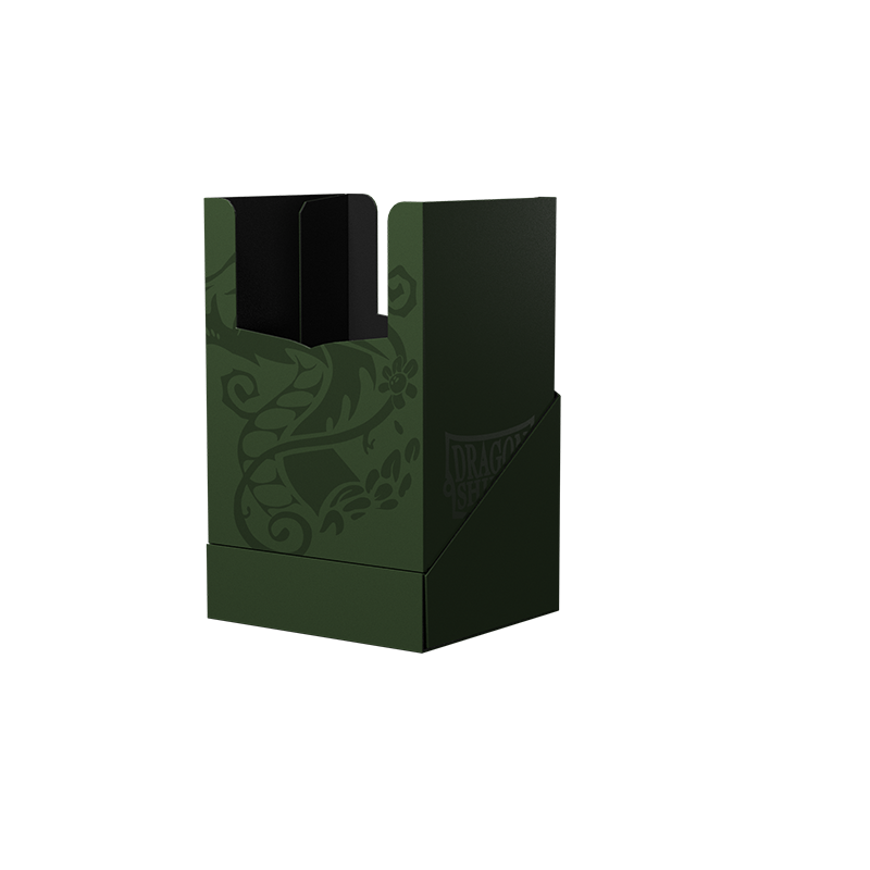 Dragon Shield Deck Shell Revised: ForestGreen/Black