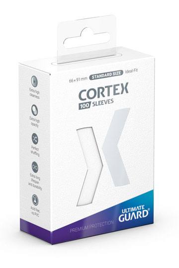 Ultimate Guard Cortex Sleeves Standard Size (100) - White