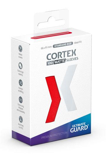 Ultimate Guard Cortex Sleeves Matte Standard Size (100) - Red