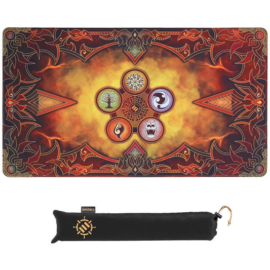 Enhance - TCG Playmat: Flames