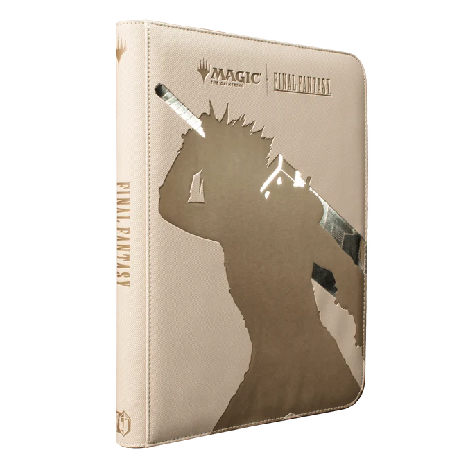 FINAL FANTASY: "Cloud, Planet's Champion" Premium Zippered PRO 9-Pocket Binder