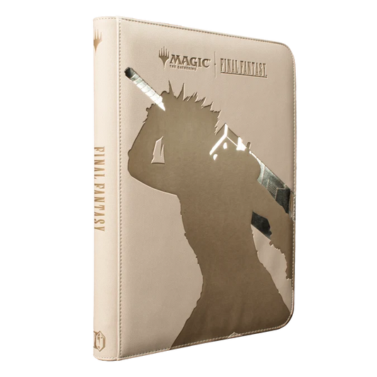FINAL FANTASY: "Cloud, Planet's Champion" Premium Zippered PRO 9-Pocket Binder