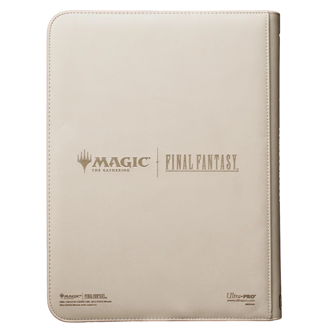 FINAL FANTASY: "Cloud, Planet's Champion" Premium Zippered PRO 9-Pocket Binder